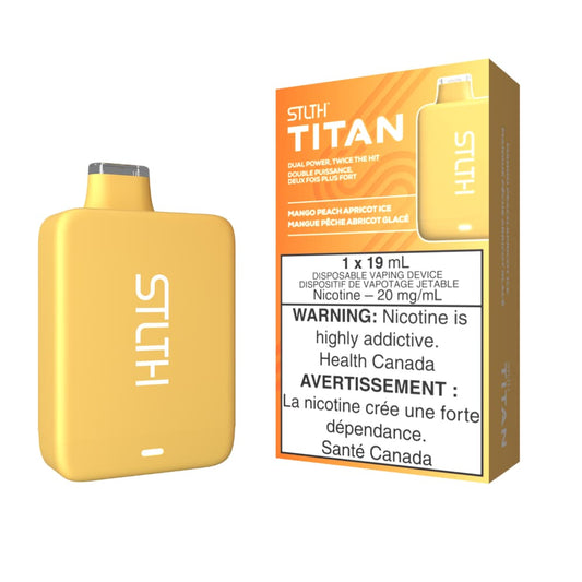 STLTH Titan Disposable Mango Peach Apricot Ice 10000 Puffs 20mg