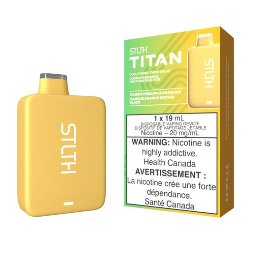 STLTH Titan Disposable Mango Pineapple Guava Ice 10000 Puffs 20mg