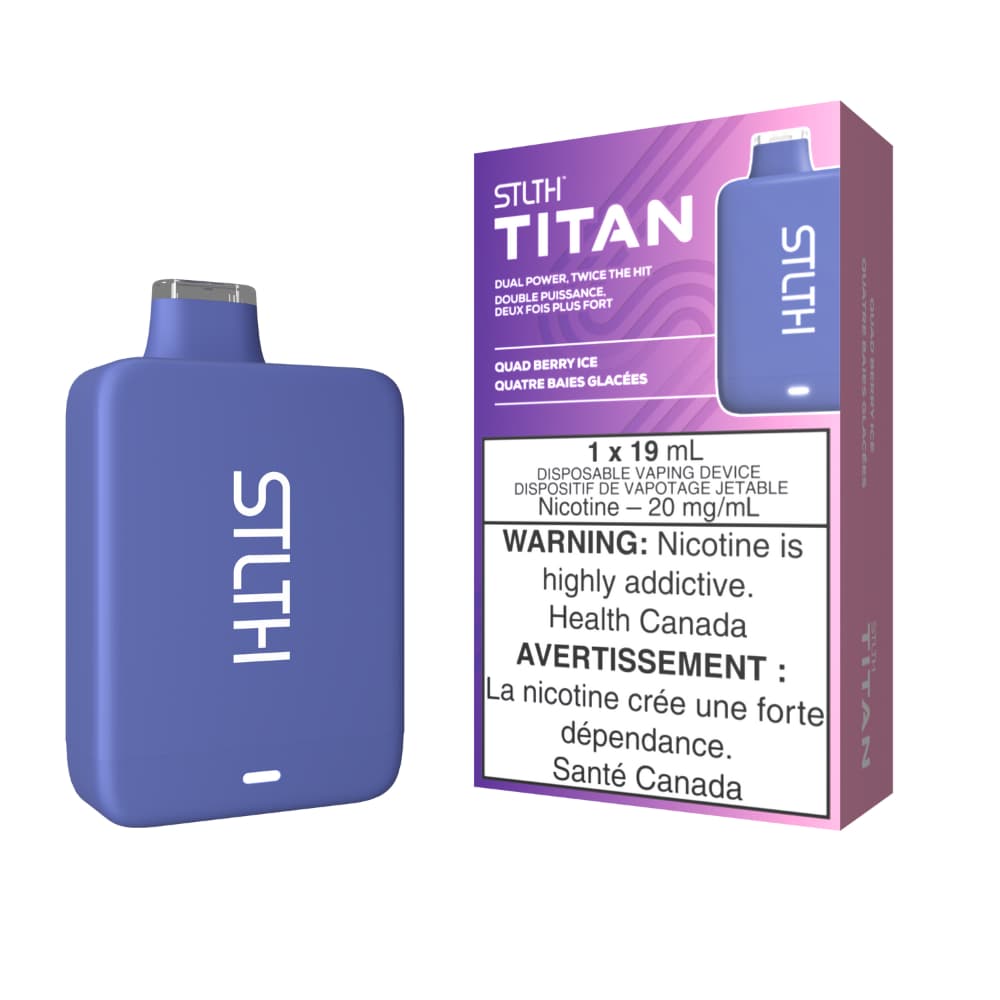 STLTH Titan Disposable Quad Berry Ice 10000 Puffs 20mg