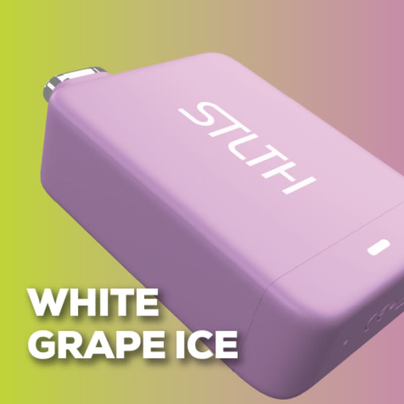 STLTH Titan Disposable White Grape Ice 10000 Puffs 20mg