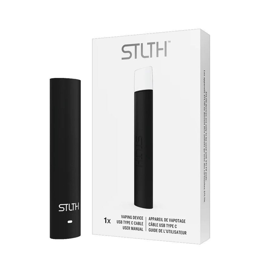 STLTH Vaping Device (Black Rubberized)