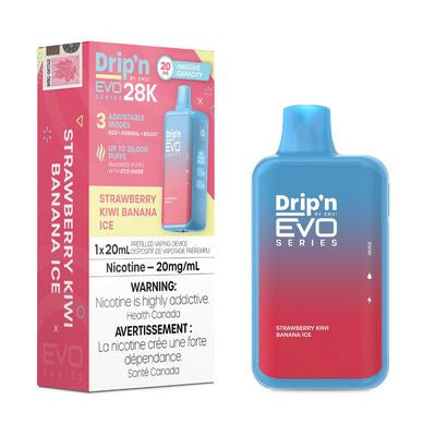 Drip'n By Envi Strawberry Kiwi Banana Ice Evo 28k