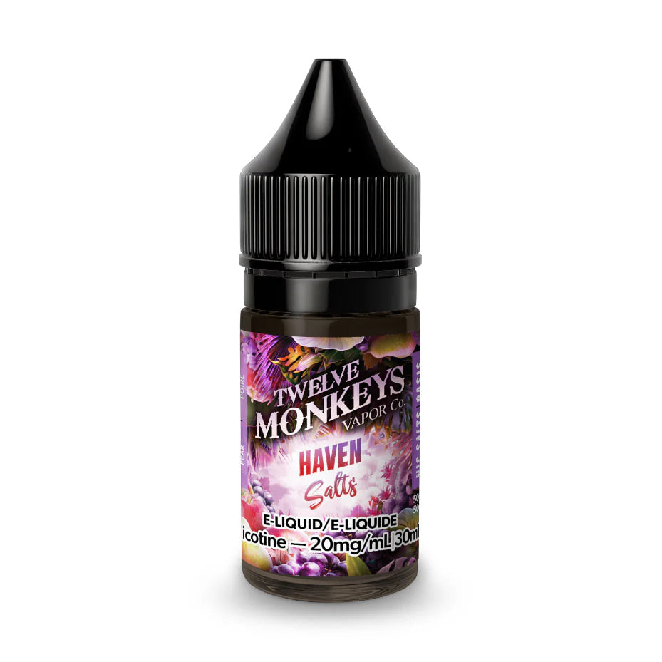 Twelve Monkeys Haven E-Liquid 30mL 20 mg