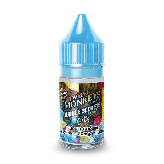 Twelve Monkeys Jungle Secrets Ice Age E-Liquid 30mL 20 mg