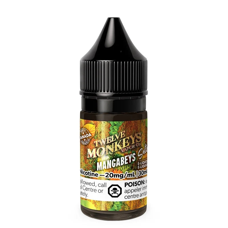 Twelve Monkeys Mangabeys Ice Age E-Liquid 30mL 20 mg”