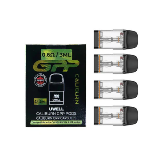 UWELL Caliburn GPP Replacement Pods ( 4 Pack)