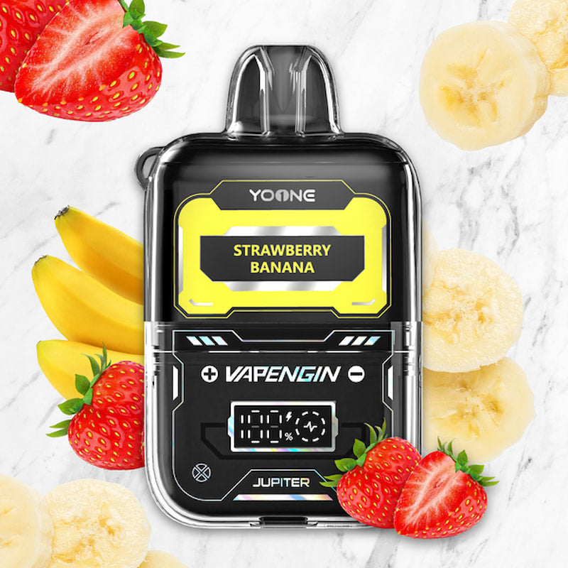 Yoone Vapengin Prefilled Pod Strawberry Banana 16mL 20mg 8000 Puffs