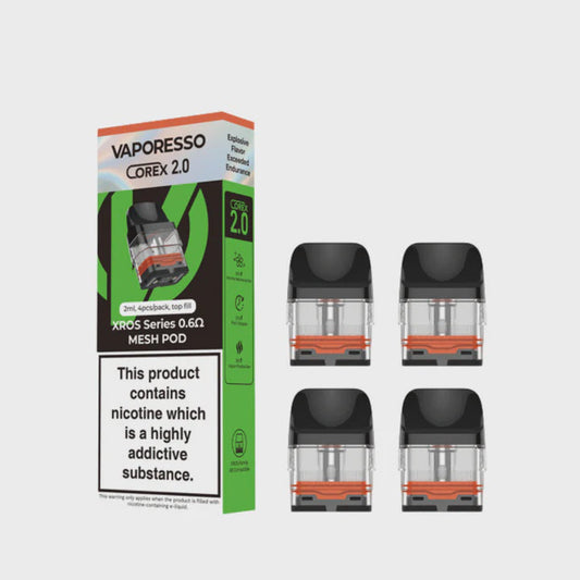 VAPORESSO COREX SERIES 2.0 Ω MESH POD (4 Pack)