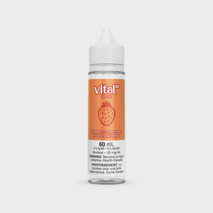 Vital 60 Salt Strawberry Orange Mango 20 mg 60 ml