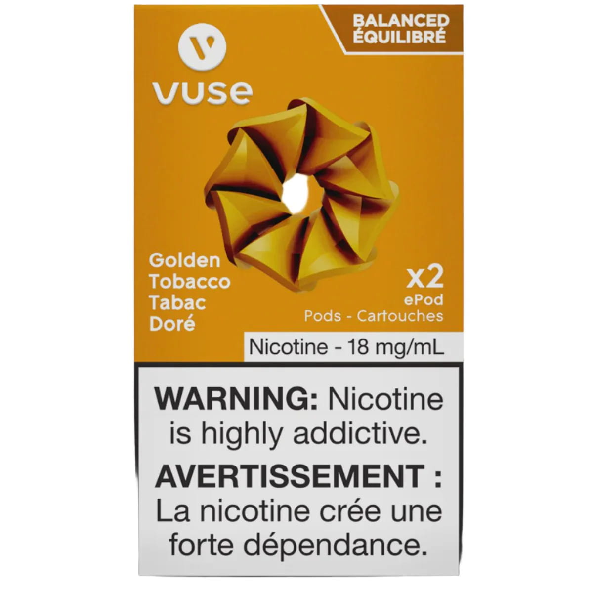 Vuse ePod Golden Tobacco 18 mg