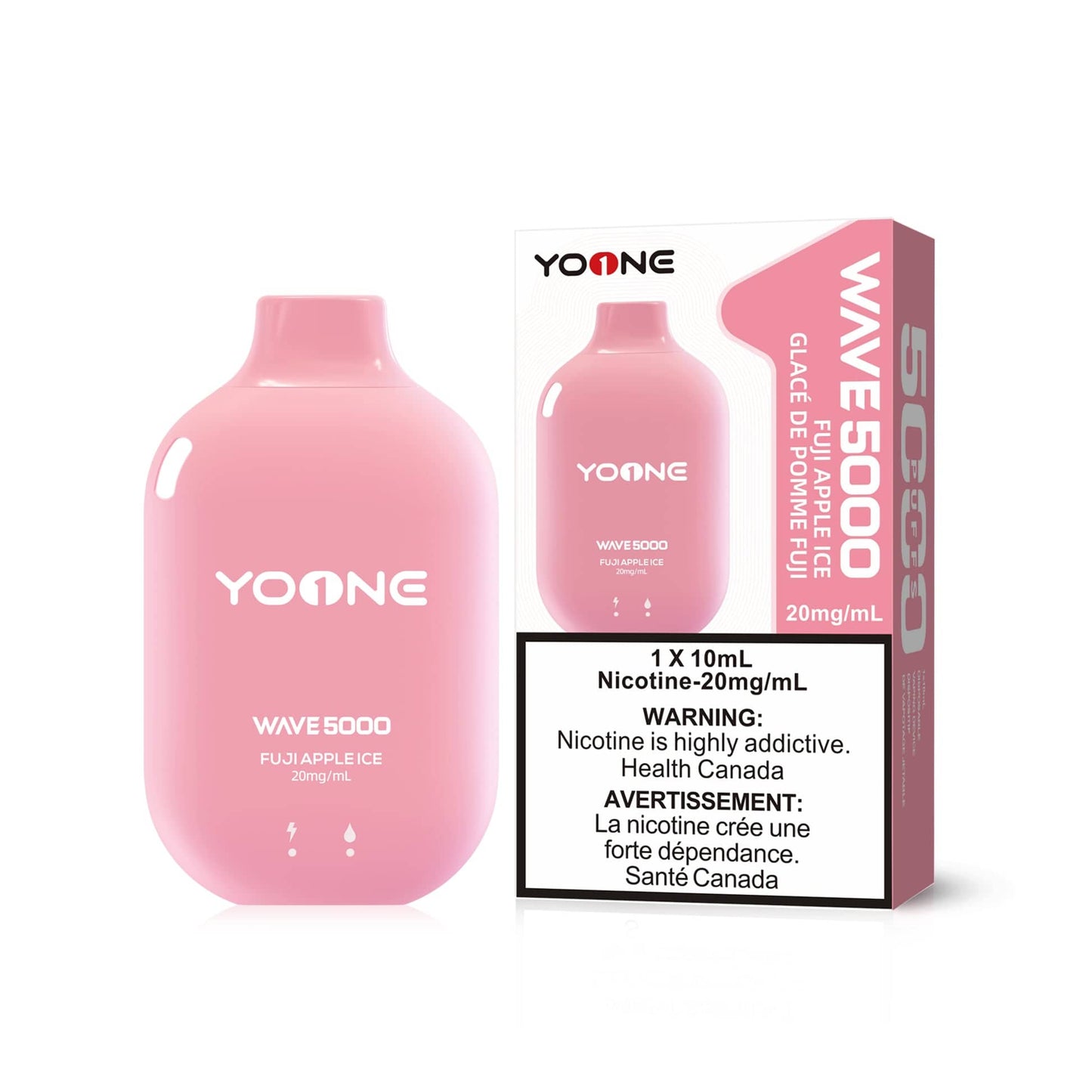 YOONE Fuji Apple Ice 10mL 5000 Puffs 20 mg