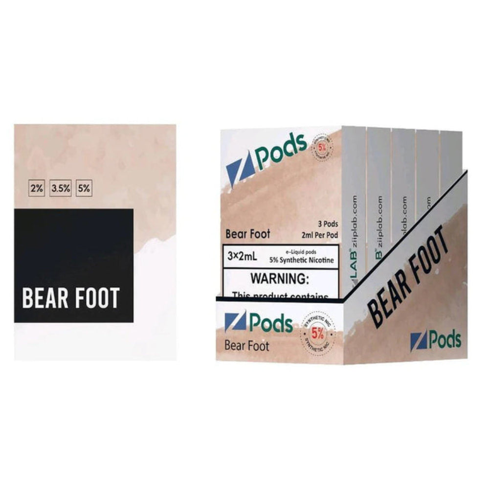 Z PODS Bear Multipack 3 x 2mL Pods 400 Puffs