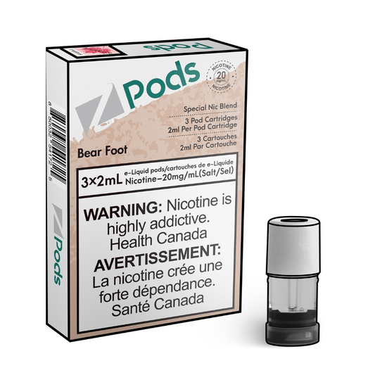 Z PODS Bear Multipack 3 x 2mL Pods 400 Puffs