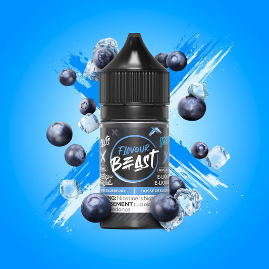 Flavour Beast Salts Iced Boss Blueberry 30mL 20 mg