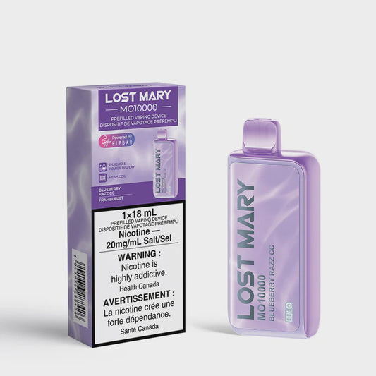 Lost Mary Blueberry Razz CC MO 10000 Disposable | 20mg