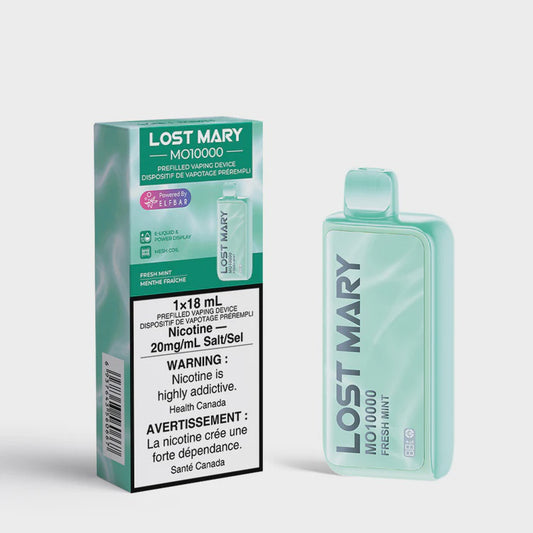 Lost Mary Fresh Mint MO 10000 Disposable | 20mg