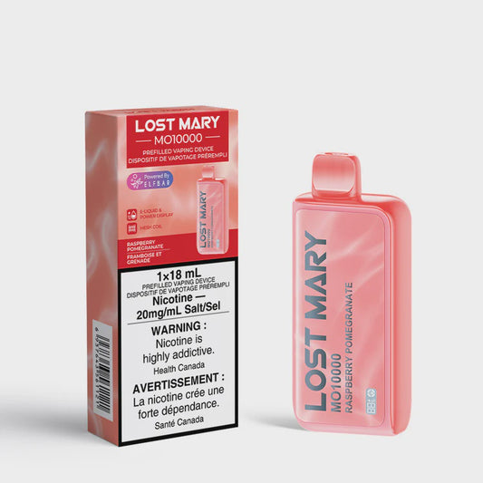 Lost Mary Raspberry Pomegranate MO 10000 Disposable | 20mg