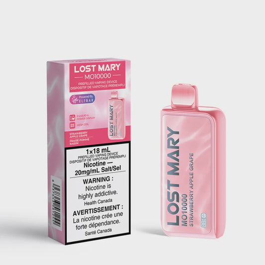 Lost Mary Strawberry Apple Grape MO 10000 Disposable | 20mg