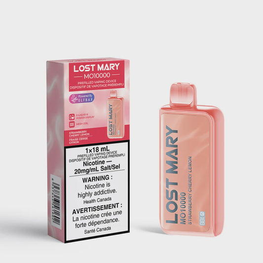 Lost Mary Strawberry Cherry Lemon MO 10000 Disposable | 20mg