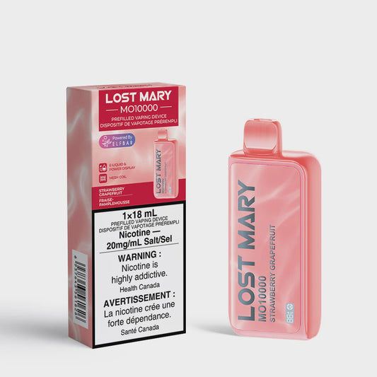 Lost Mary Strawberry Grapefruit MO10000 Disposable | 20mg